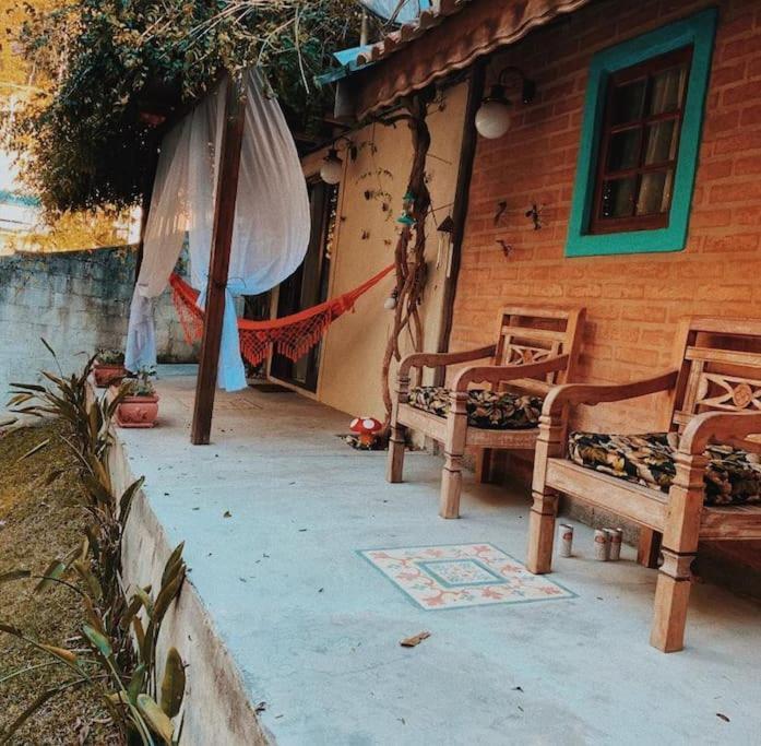 Casa Aconchegante Na Serra. Санту-Антониу-ду-Пиньял Экстерьер фото