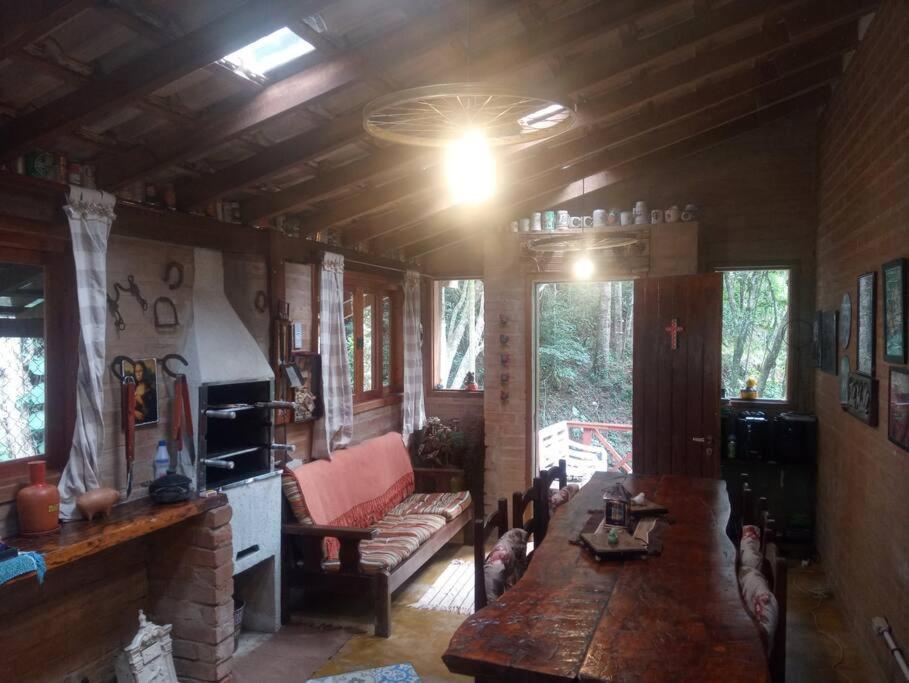 Casa Aconchegante Na Serra. Санту-Антониу-ду-Пиньял Экстерьер фото